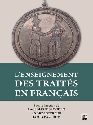 cover image of L'enseignement des traités en français